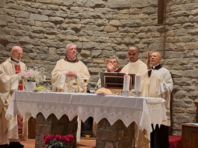 21.09.2024 -50° Anniversario sacerdotale p.Giuliano Riccadonna e saluto a p.Giuseppe Tsongo